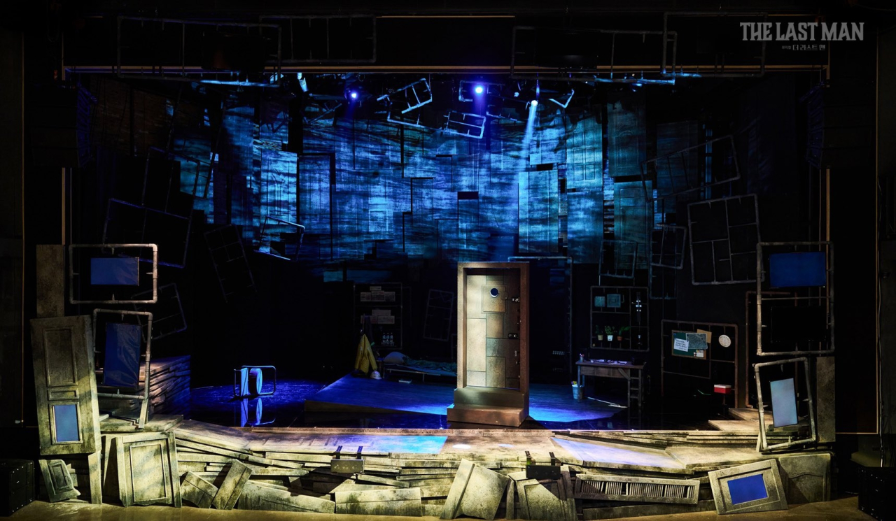 Production photo from the 2024 second run of musical <The Last Man>, NOL Seogyeong Square SCONE Hall 1. @Neo Production