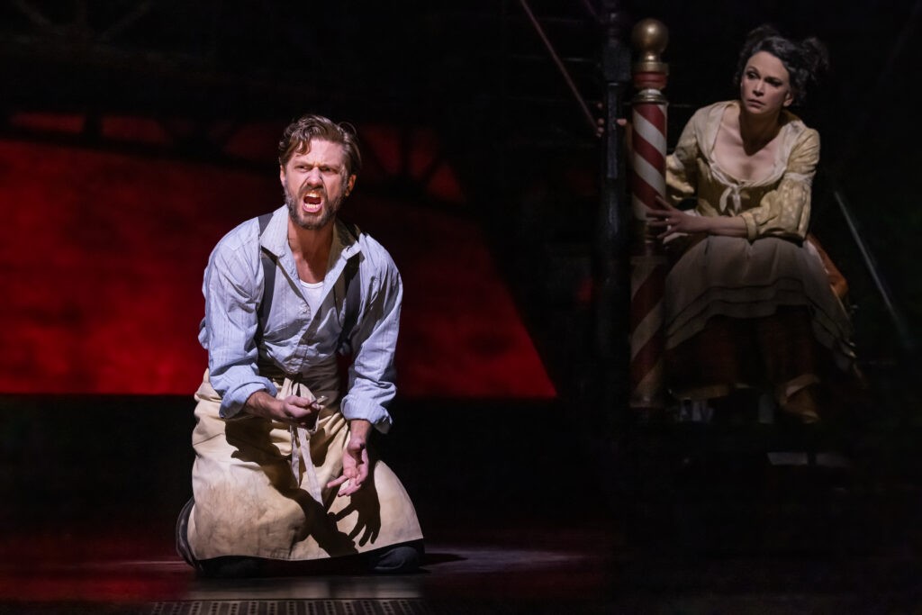 Sweeney Todd. Photo by Matthew Murphy and Evan Zimmerman